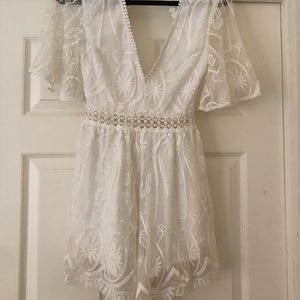 LF lace romper